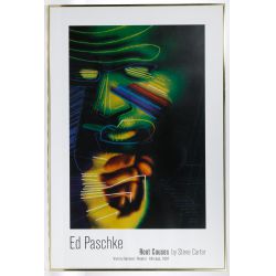 Ed Paschke (American, 1939-2004) "Victory Gardens Theater" Poster