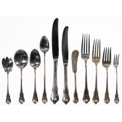 Wallace "Grand Colonial" Sterling Silver Flatware Service