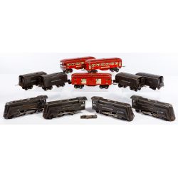 Lionel Model Train #265E Commodore Vanderbilt Locomotive and Tender Assortment