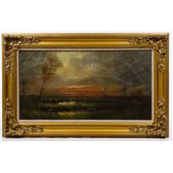 (Attributed to) John Francis Murphy (American, 1853-1921) Oil on Canvas