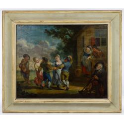 (After) Adriaen Jansz van Ostade (Dutch, 1610-1685) Oil on Canvas
