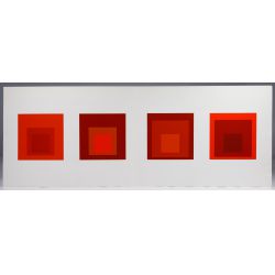 Josef Albers (American / German, 1888-1976) "Formulation : Articulation" Serigraph