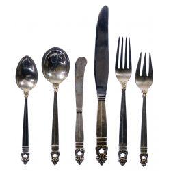 International "Royal Danish" Sterling Silver Flatware Service