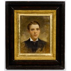 (Attributed to) Frank Spooner (American, 20th Century) Oil on Canvas