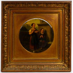 Unknown Artist (Continental School, 19th / 20th Century) Oil on Board
