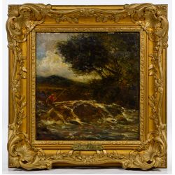 (Attributed to) J. Francis Chase (American, 1905-1985) Oil on Canvas