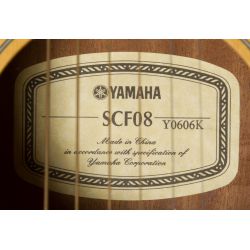 Yamaha scf08 acoustic guitar discount