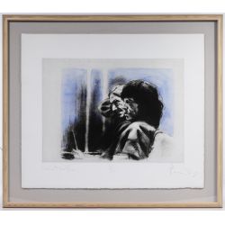 Ronnie Wood (British, b.1947) "Charlie & Mick Relaxing" Etching