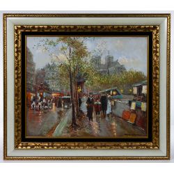 (Style of) Antoine Blanchard (European, 20th Century) Oil on Canvas