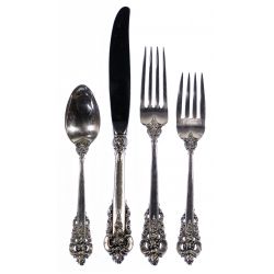 Wallace "Grande Baroque" Sterling Silver Flatware Service