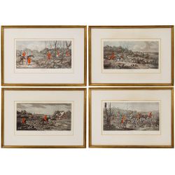 Henry Thomas Alken (English, 1785-1851) Hand-colored Engraving Assortment