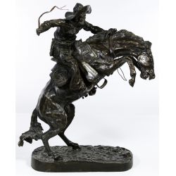 (After) Frederic Remington (American, 1861-1909) Bronze Statue