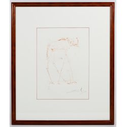 (Attributed to) Salvador Dali (Spanish, 1904-1989) "Elephant" Etching