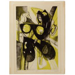 Stanley William Hayter (American, 1901-1988) "Ceres" Lithograph