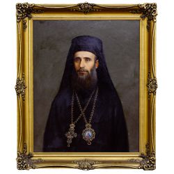 Unknown Artist (Albanian, 20th Century) Portrait, Oil on Board