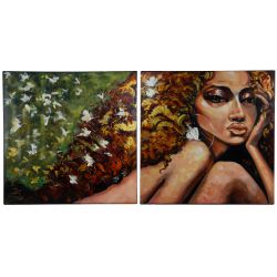 Jason OBrien (Canadian, 20th Century) "Butterfly Effect" Acrylic on Canvas