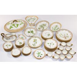 Royal Copenhagen "Flora Danica" Partial China Service