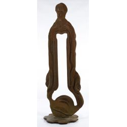 (Attributed to) Brian Garrick (American, 1950-1990) Iron Sculpture
