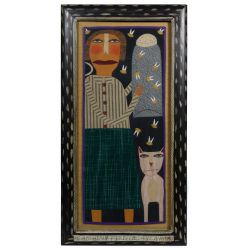 Chris Roberts-Antieau (American, b.1950) "Catching Fireflies" Tapestry