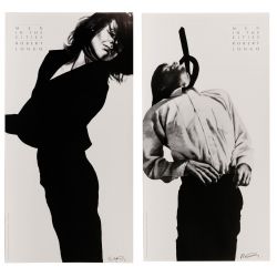 Robert Longo (American, b.1953) "Men in the Cities" Offset Lithographs