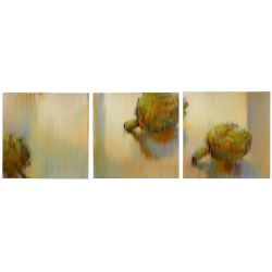 Jill Hackney (American, 21st Century) "Artichokes" Oils on Panel
