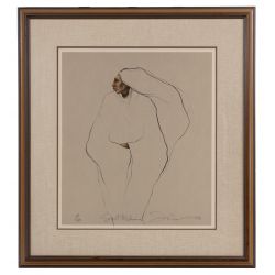 Frank Howell (American, 1937–1997) "Sweet Medicine" Lithograph