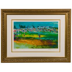 LeRoy Neiman (American, 1921-2012) "Home Hole At Shinnecock 1995" Serigraph