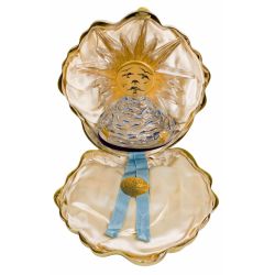 Salvador Dali for Schiaparelli "Le Roy Soleil" Baccarat Perfume Bottle and Case