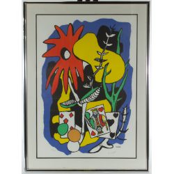 Fernand Leger (French, 1881-1955) "The King of Hearts" Lithograph