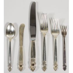 Royal Danish International Sterling Silver Service for Eight