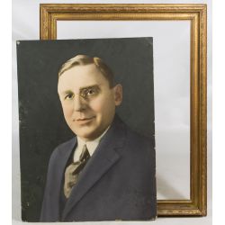 Chicago Mayor Anton J. Cermak (1873-1933) Hand Tinted Photographic Print