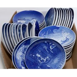 B&G Bing & Grondahl Christmas Plates from 1960 - 2002 (43pcs)