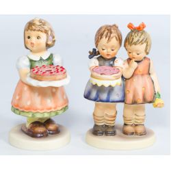 Hummel #176/0 "Happy Birthday" TMK5, #440 "Birthday Candle" TMK6
