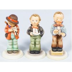 Hummel #135/4/0 "Soloist" TMK6, #129/4/0 "Band Leader" TMK6, #2/4/0 "Little Fiddler" TMK6