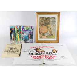 (7) Sealed Night Force Comic Books with Promotional Movie Posters