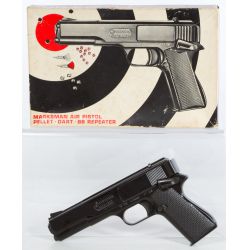 Crossman Model 1010 .177 Cal 20 Shot Repeater Pistol with Original Box