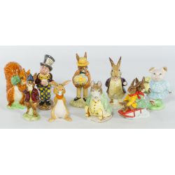 Collection of Royal Doulton Bunnykins & Beswick Beatrix Potter Figurines