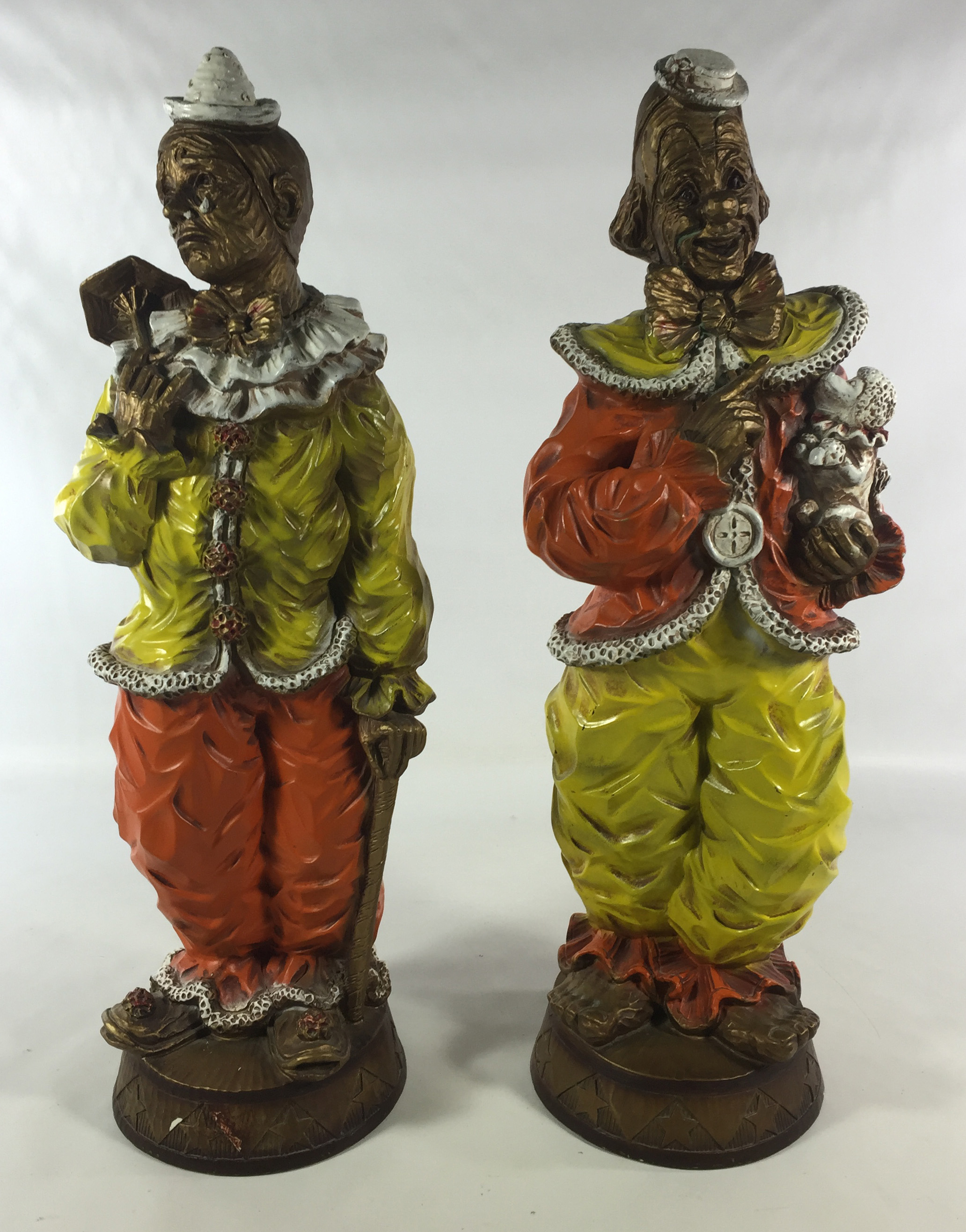 Lot 715 Universal Statuary Corp. Clown Statues Leonard Auction Sale 210