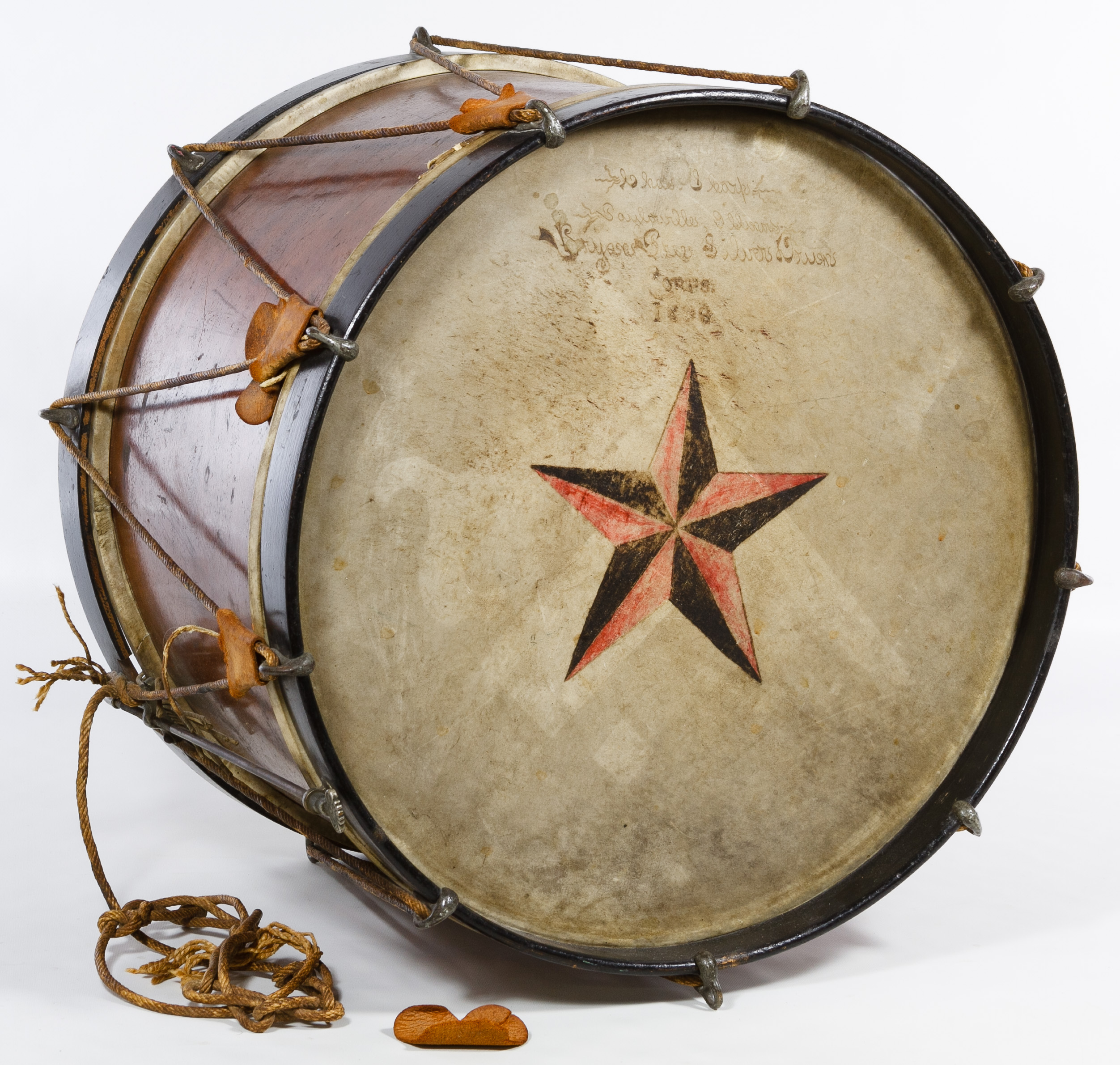 Spanish American War Era Drum