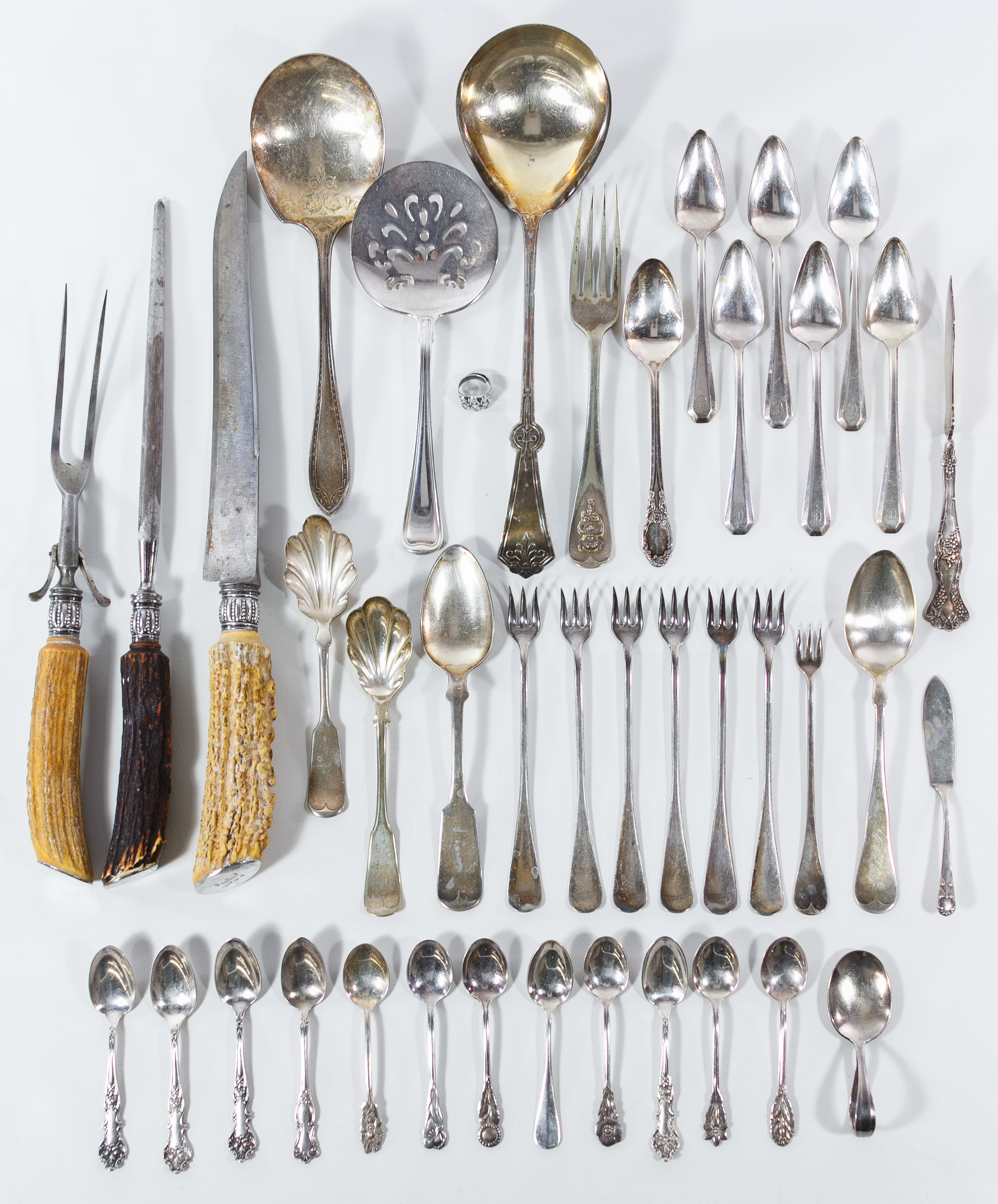 Victorian Silverplate Flatware Assortment