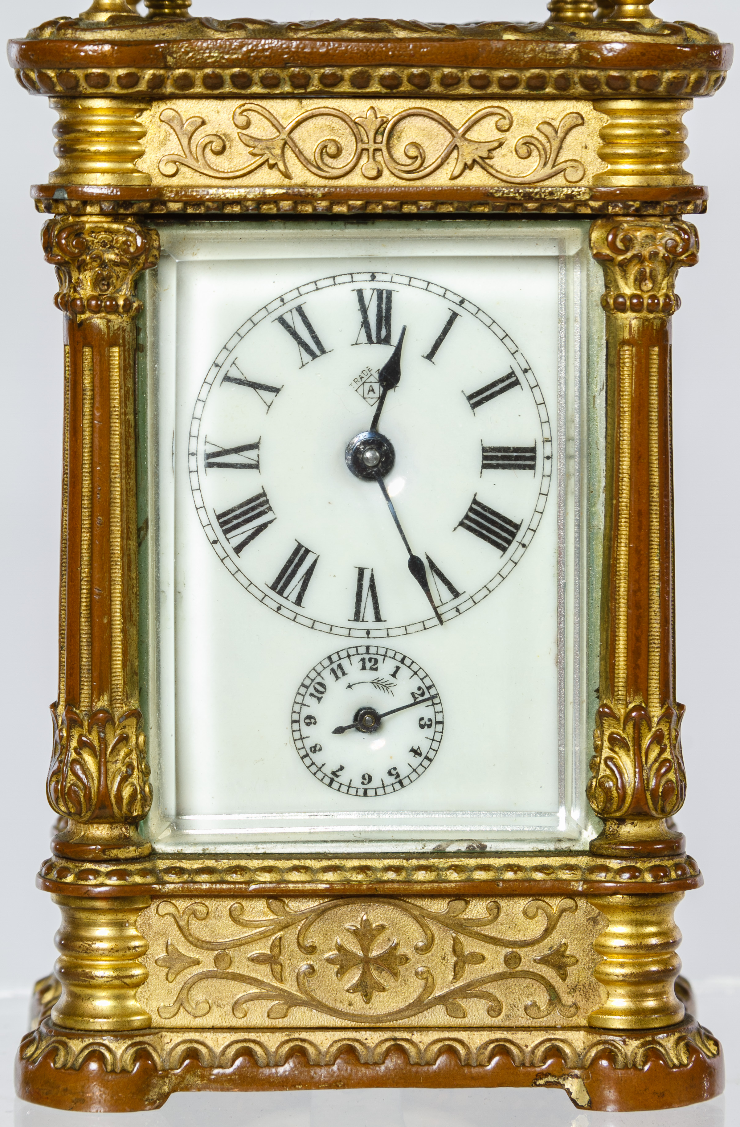 Ansonia and Waterbury Clock Co. Brass Carriage Clocks