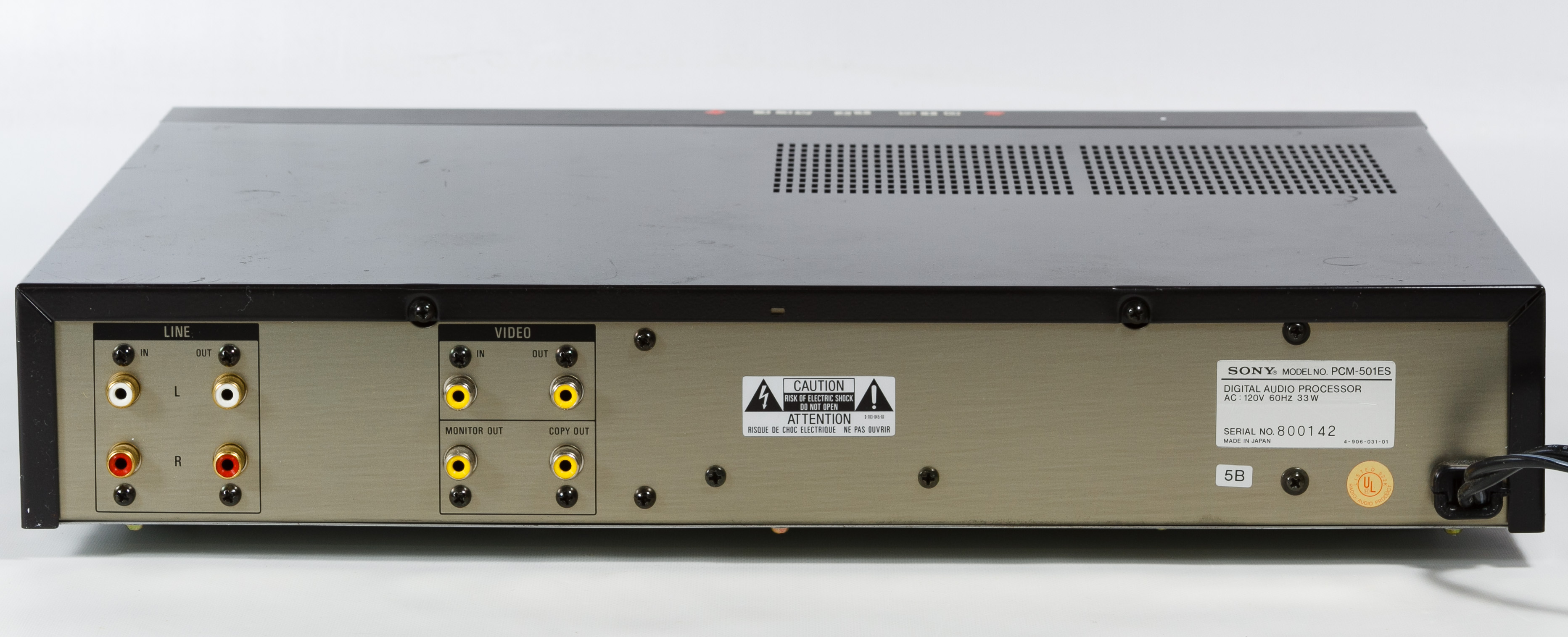 Sony PCM501ES Digital Audio Processor