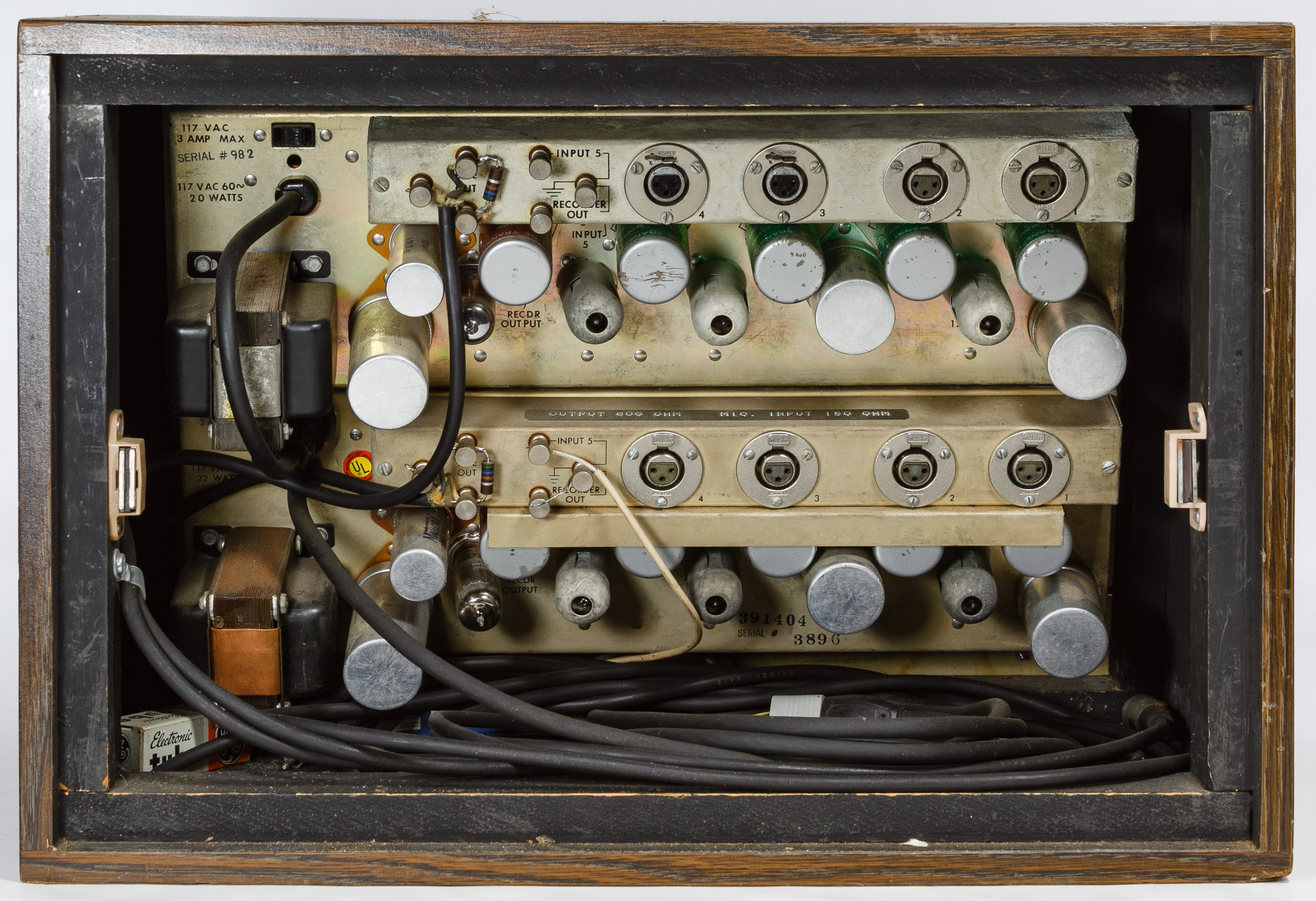 Altec 1567A Mixer Tube Amplifiers Jun 25, 2017 Leonard Auction, Inc