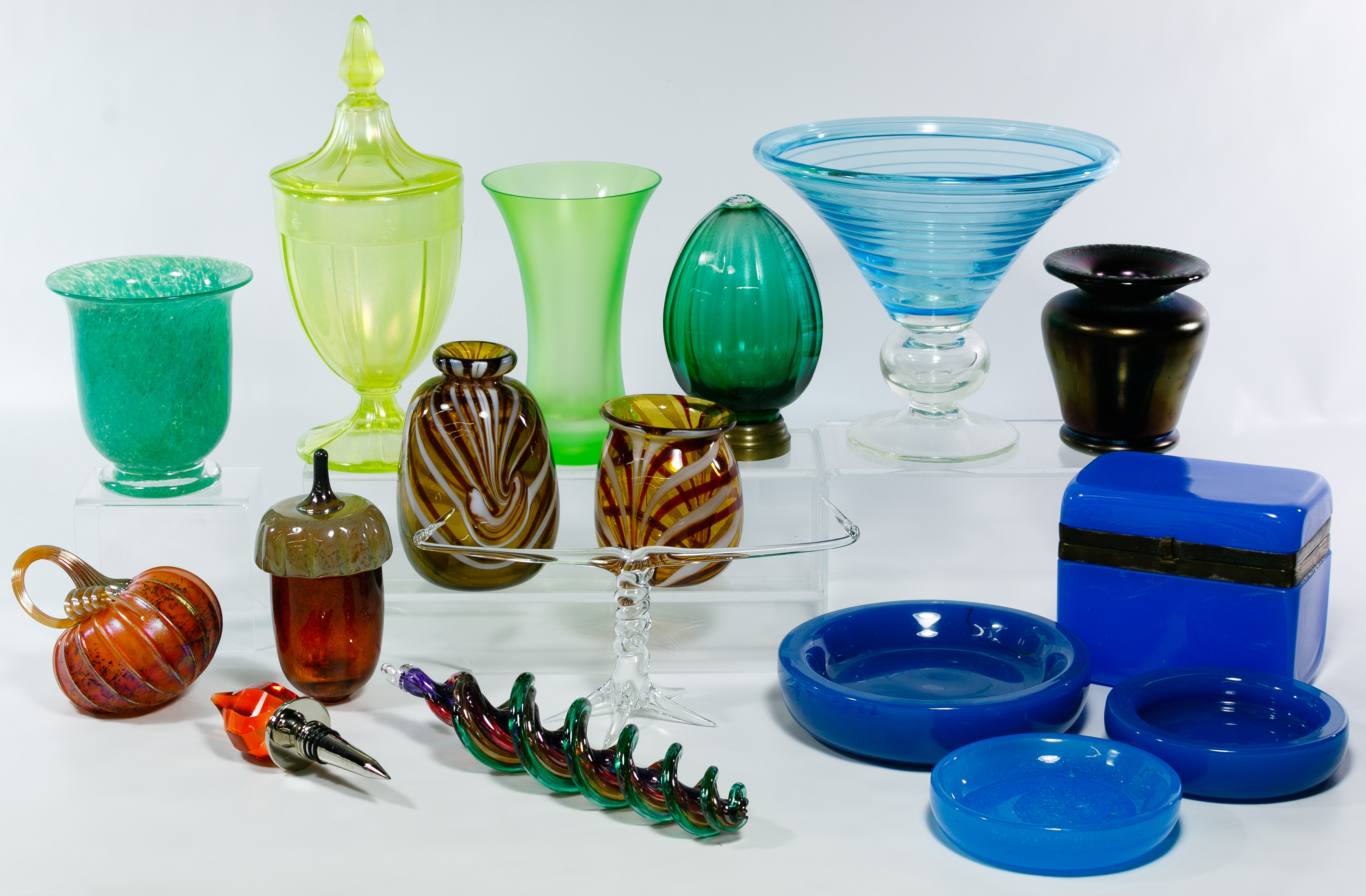 Signed Art Glass Assortment