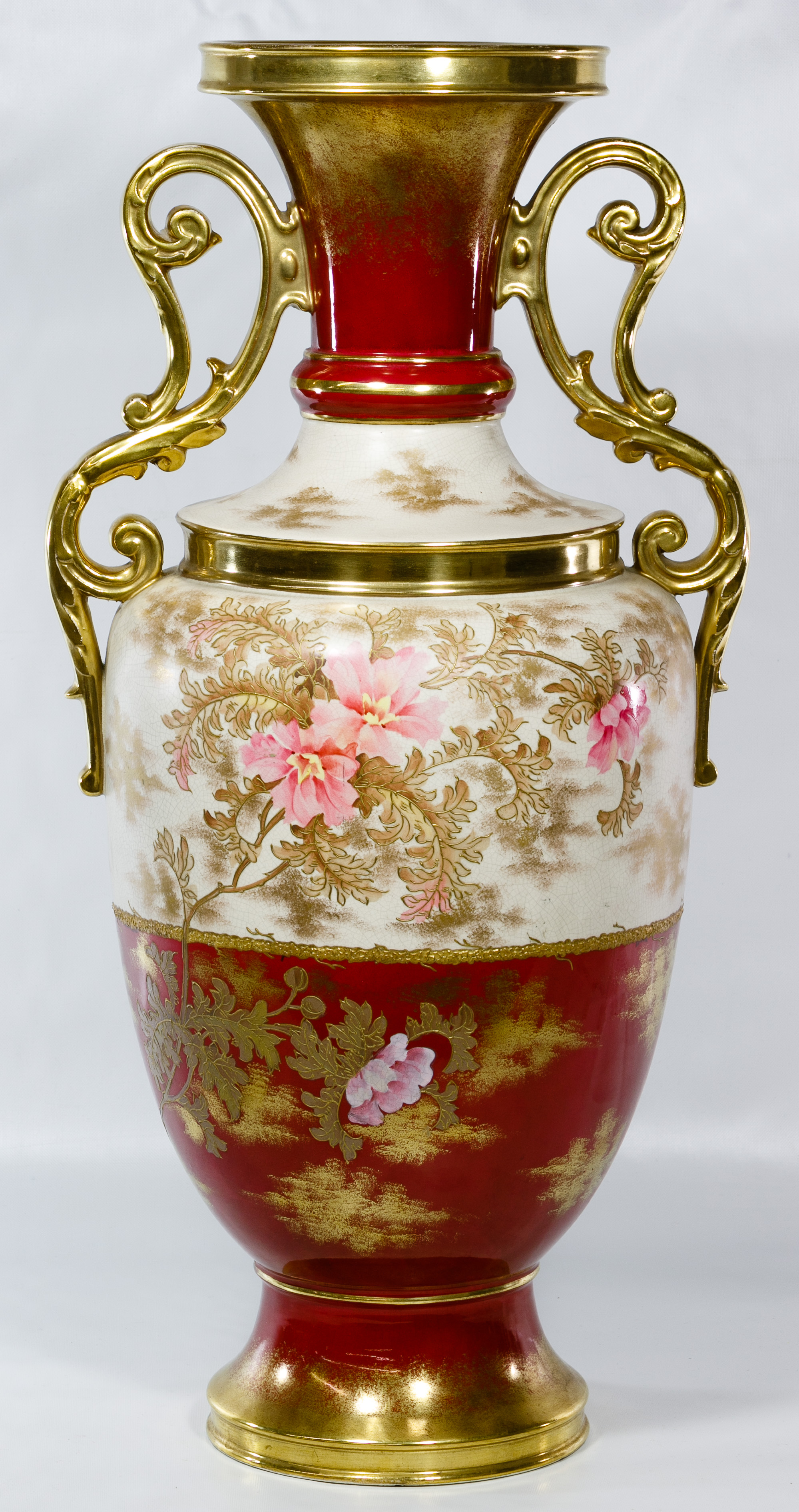 Old Hall England Floor Vase