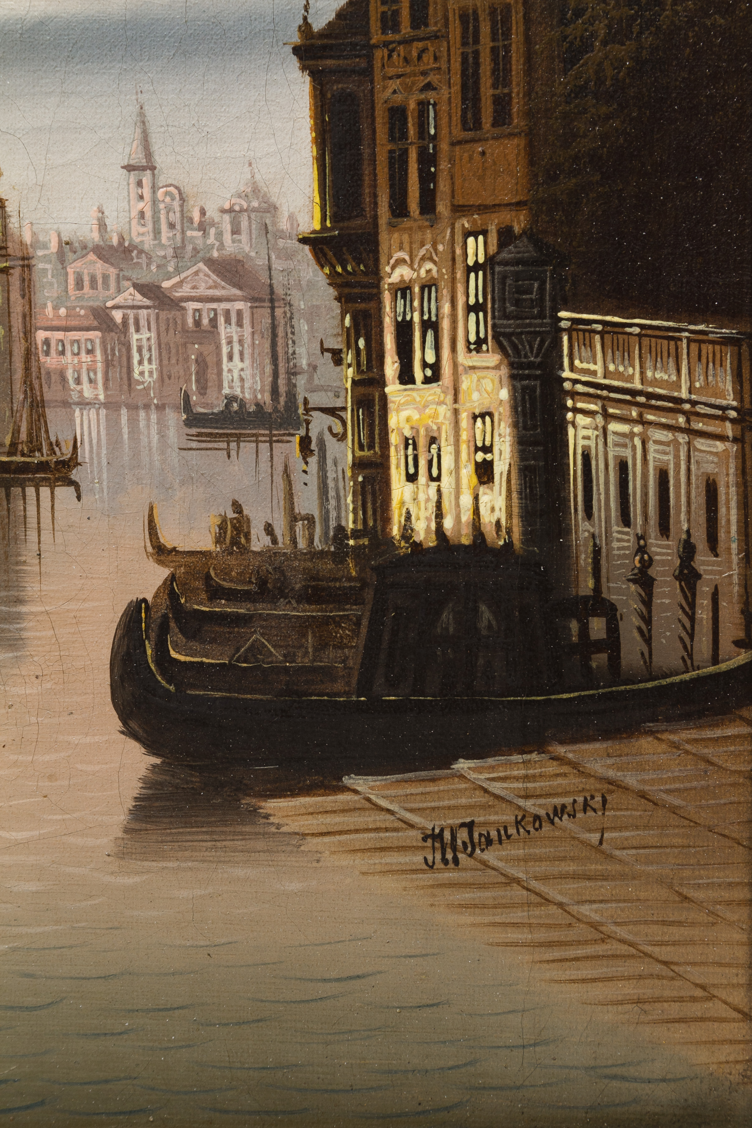 Johann Wilhelm Jankowsky (Austrian, 18251870) Oil on