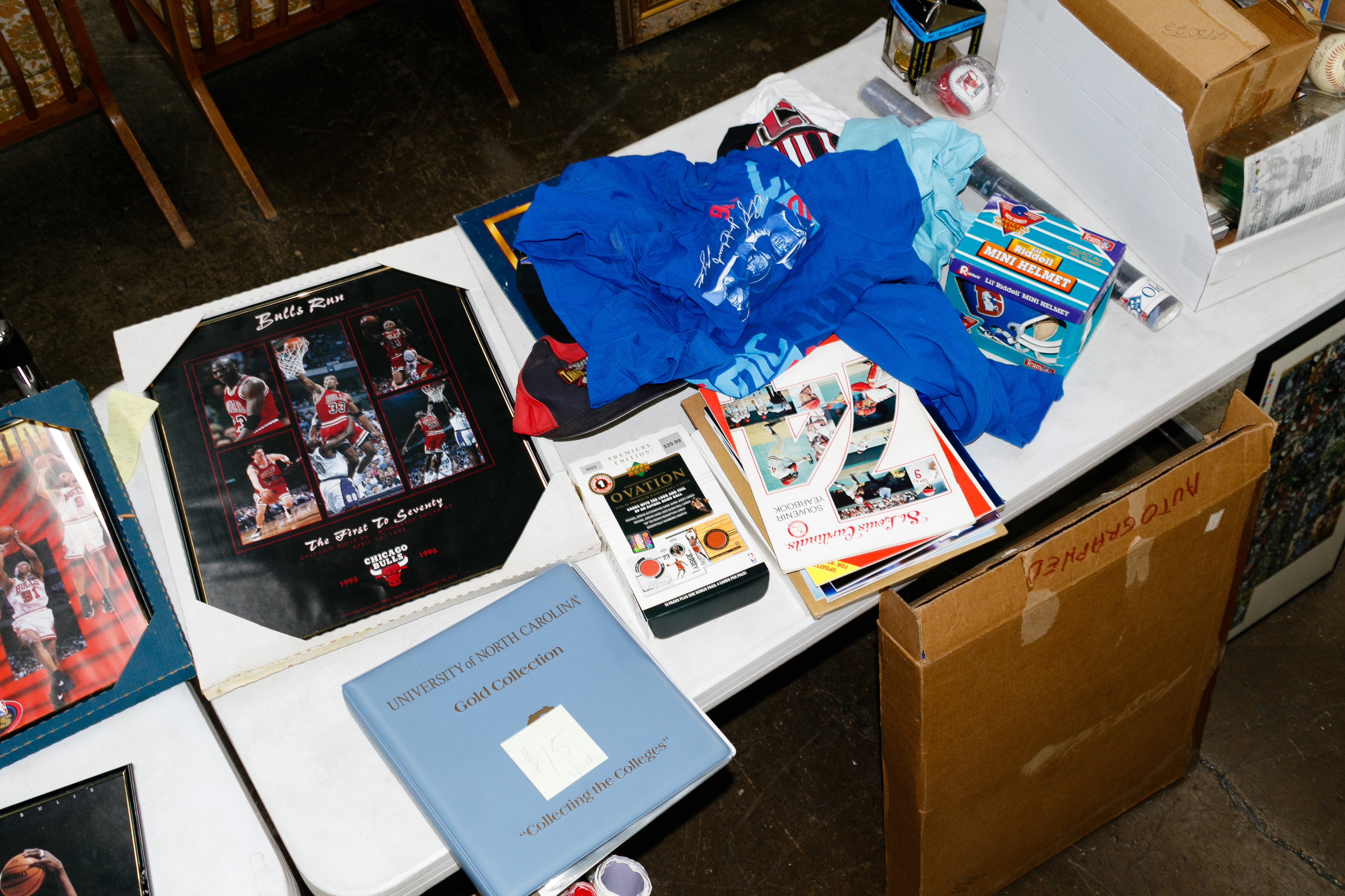 Sports Memorabilia Assortment