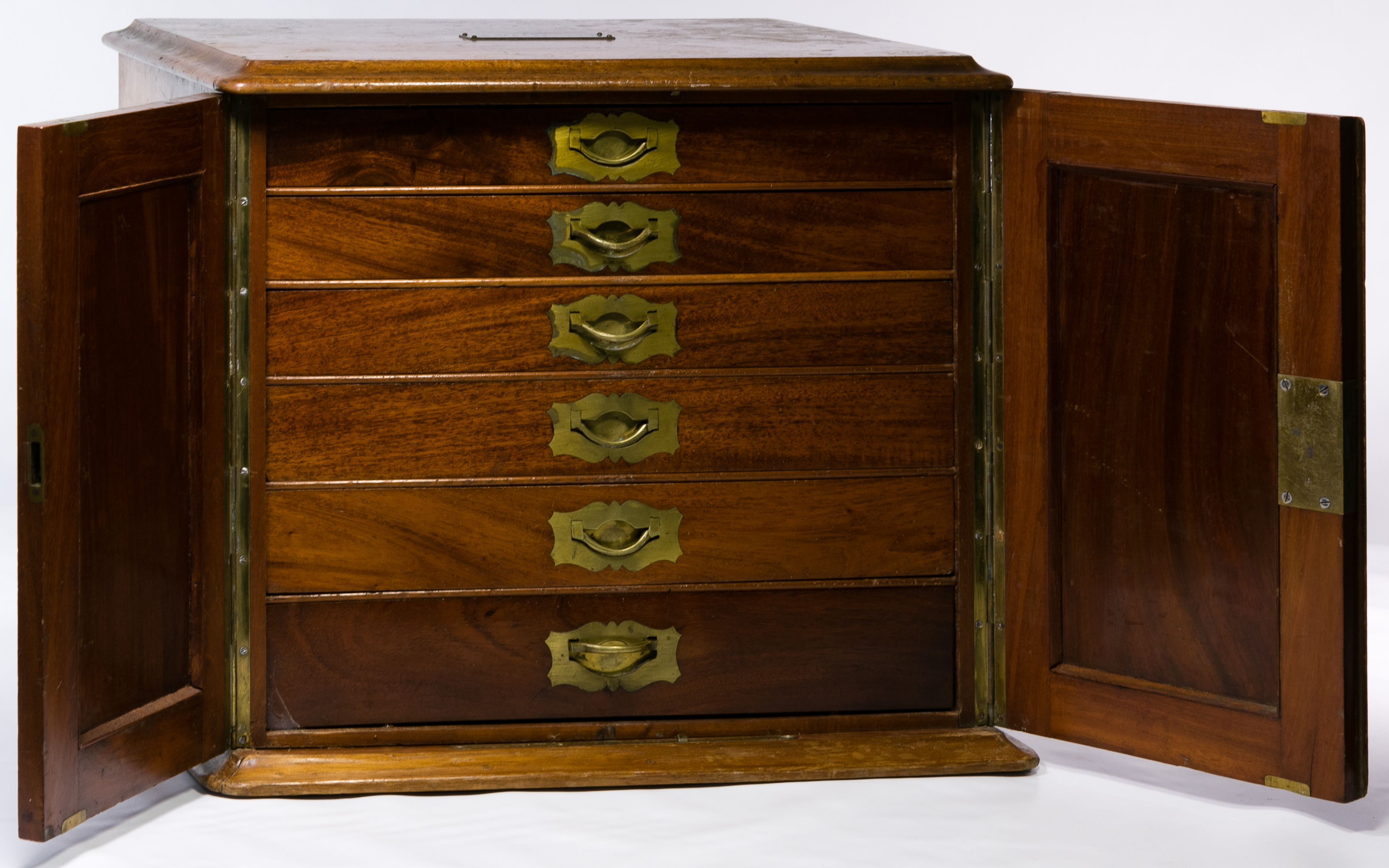 English Oak Flatware Storage by Elkington & Co.