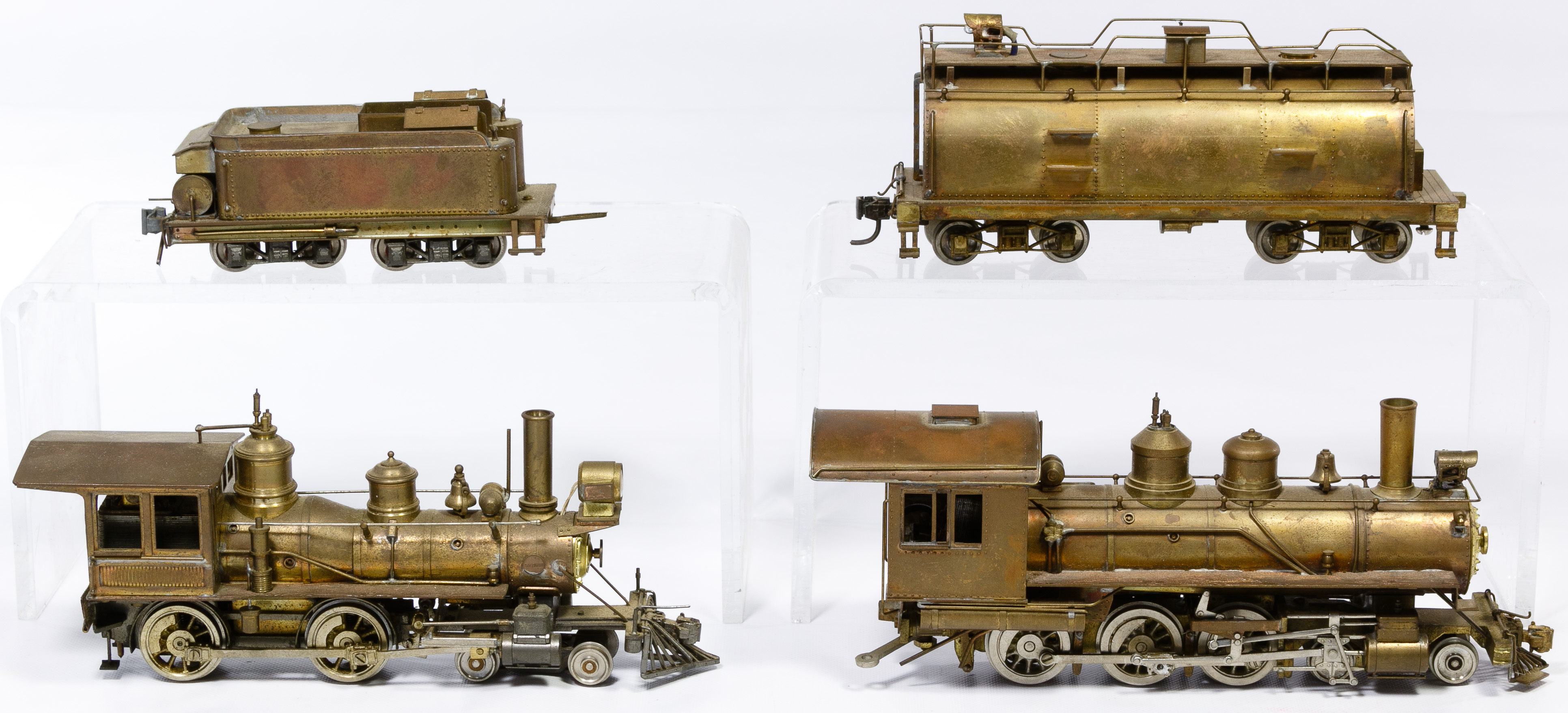 KTM Brass Train Engines and Tenders