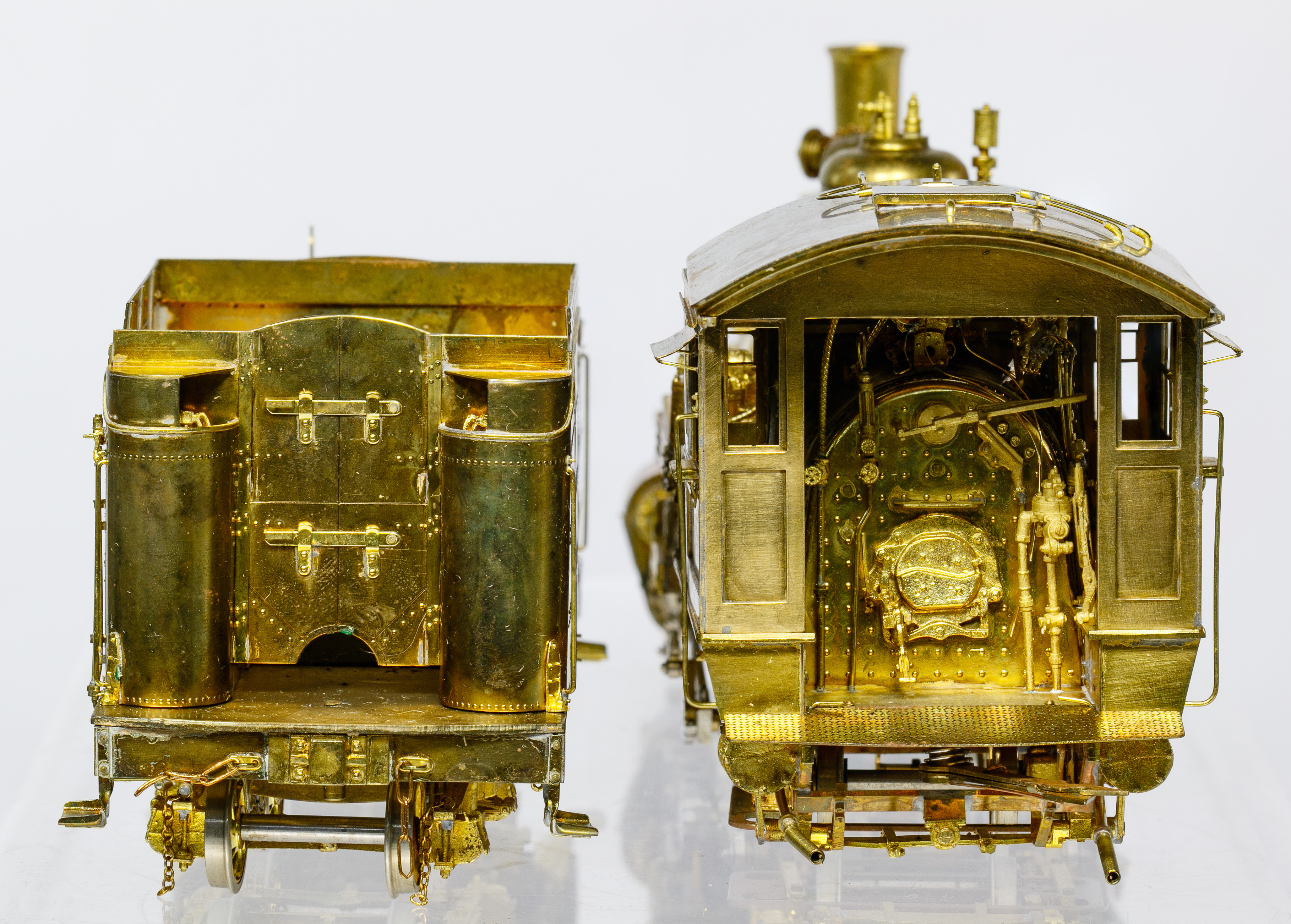 Kodama D&RGW 282 Brass Train Engine and Tender